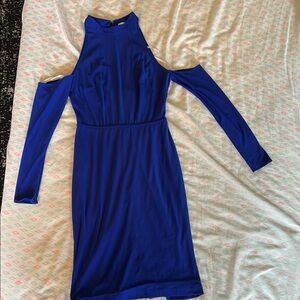 Ieena Elegant Blue Women's Dress